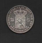 2,50 Gulden 1874 Zilver Koning Willem 3 (145) Nette Munt, Postzegels en Munten, Munten | Nederland, Zilver, 2½ gulden, Ophalen of Verzenden