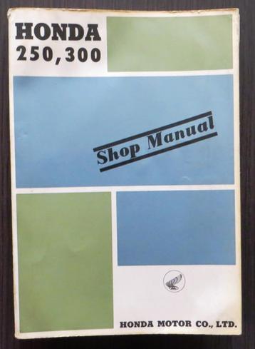 Originele Honda C72/77 CS72/77 CB72/77 Shop Manual - 1960 beschikbaar voor biedingen