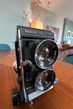 Mamiya C330 met twee objectieven en lichtmeter., Audio, Tv en Foto, Fotocamera's Analoog, Ophalen of Verzenden, Gebruikt, Spiegelreflex