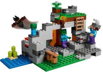 LEGO Minecraft - De Zombiegrot - 21141 beschikbaar voor biedingen