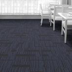 Goedkope donker blauwe tapijttegels Denim, 75 m² of meer, Nieuw, Ophalen of Verzenden, Tapijttegels