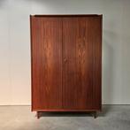 Vintage kledingkast teak, Gebruikt, 100 tot 150 cm, Ophalen of Verzenden, 150 tot 200 cm