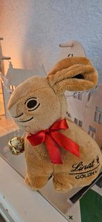 Lindt Goldhase, pluche haas, Verzamelen, Beren en Cherished Teddies, Ophalen of Verzenden, Zo goed als nieuw, Stoffen beer, Overige merken
