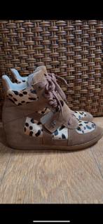 Panterprint sneakets wedges sleehak 39 zie fotos voot meer !, Zwart, Ophalen of Verzenden, Sneakers of Gympen, Zo goed als nieuw