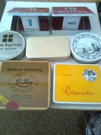 Div.sigaren shag blikjes leeg B d, Ophalen of Verzenden, Gebruikt, Sigarenbandjes