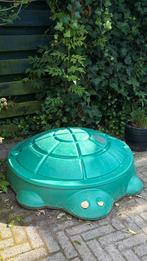 groene zandbak in de vorm van een schildpad, Kinderen en Baby's, Speelgoed | Buiten | Zandbakken, Ophalen, Gebruikt