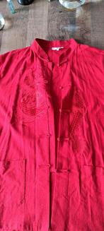 Rode Jas/blouse met Draken - Chinese Stijl, Kleding | Heren, Ophalen of Verzenden