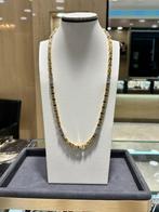 Magnum ketting 18k goud met zirconia, Sieraden, Tassen en Uiterlijk, Kettingen, Ophalen, Nieuw, Goud