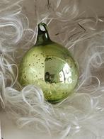 Oude Antieke Kerstbal AJEKO Groene Bal / Oorlog bierfles, Diversen, Kerst, Ophalen of Verzenden