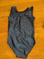 Hardblauw turnpakje maat 134 (voor 6 / 7 jarige), Sport en Fitness, Turnen, Ophalen, Blauw, Kindermaat 122 t/m 140, Zo goed als nieuw