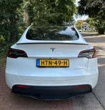 Tesla Y AWD LR 75 kwh FSD stuurverwarming pano elektrisch, Auto's, Tesla, Automaat, Wit, Elektrisch, Vierwielaandrijving