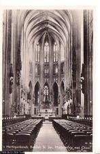 Ansichtkaart	Den Bosch	Sint-Janskathedraal	Middenschip, Verzamelen, Ansichtkaarten | Nederland, Verzenden, 1940 tot 1960, Ongelopen