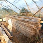 gordingen, Doe-het-zelf en Verbouw, Hout en Planken, Minder dan 25 mm, Ophalen of Verzenden, Zo goed als nieuw, Plank