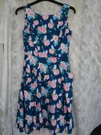 Collectif London Vintage Swing dress UK12 M EU40, Maat 38/40 (M), Blauw, Collectif London, Ophalen of Verzenden