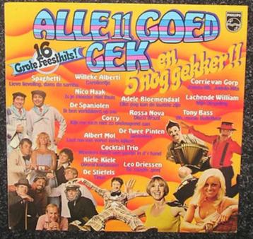 Alle 11 Goed Gek & 5 Nòg Gekker 1977 LP1528 beschikbaar voor biedingen