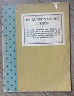 Kunst van het liegen en andere militair gerelateerde boekje, Gelezen, Niet van toepassing, Ophalen of Verzenden, Algemeen