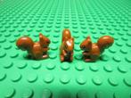 L350 LEGO DIEREN *NIEUW* EEKHOORN DONKER ORANJE 80679pb01, Dalwagen 45b, 6669 CB Dodewaard, Lego, Nieuw, Ophalen of Verzenden