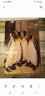 Vintage legpuzzel afbeelding Pinguïns 97 stuks, Hobby en Vrije tijd, Minder dan 500 stukjes, Ophalen of Verzenden, Legpuzzel