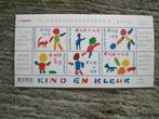 Velletje Kinderpostzegels 2002 Postfris, Ophalen of Verzenden, Na 1940, Postfris