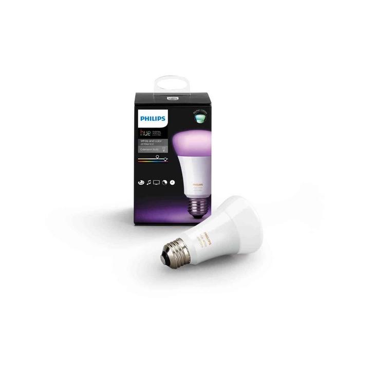 Philips Hue E27 White and Color Ambiance lamp, Huis en Inrichting, Lampen | Losse lampen, Zo goed als nieuw, Led-lamp, 60 watt of meer