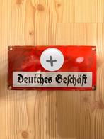 WW2 Duits emaille bordje, Ophalen of Verzenden, Overige soorten, Duitsland, Overige typen