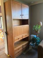 Vintage 70’s wandkast van Musterring inclusief bar, Overige materialen, 200 cm of meer, Met deur(en), Ophalen of Verzenden