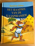 Geronimo Stilton - Het raadsel van de Kaaspiramide, Fictie algemeen, Geronimo Stilton, Ophalen of Verzenden, Zo goed als nieuw
