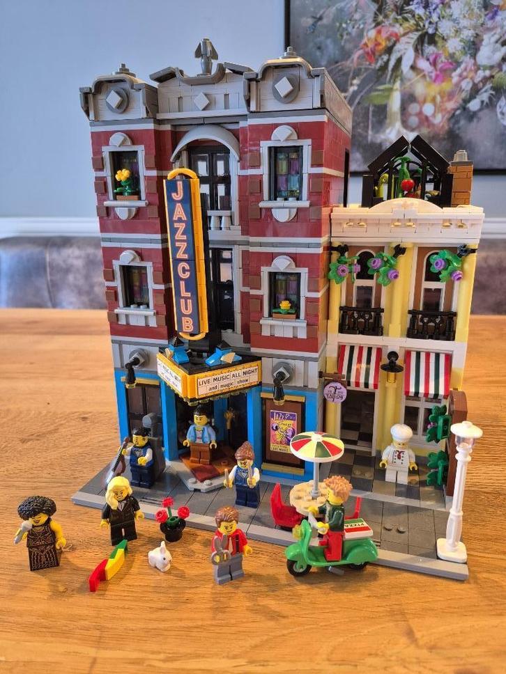 LEGO Icons 10312 Jazz Club, Kinderen en Baby's, Speelgoed | Duplo en Lego, Zo goed als nieuw, Lego, Complete set, Ophalen of Verzenden