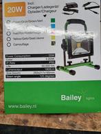 led bouwlamp oplaadbaar, Ophalen of Verzenden, Nieuw, Minder dan 50 watt, Lamp met armatuur