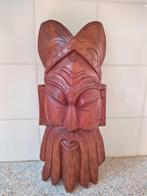 Vintage Chinees masker hardhout houtsnijwerk, Ophalen of Verzenden, Zo goed als nieuw
