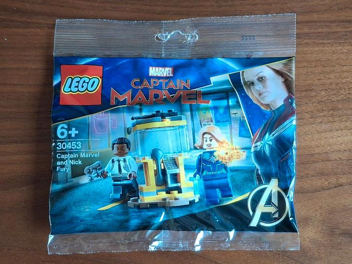 LEGO 30453: Captain Marvel and Nick Fury *NIEUW* polybag, Kinderen en Baby's, Speelgoed | Duplo en Lego, Nieuw, Lego, Complete set