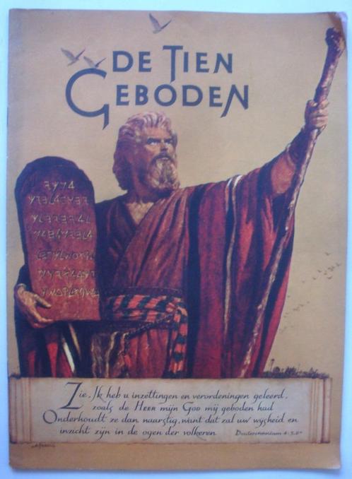 Cecil B. DeMille De Mille De tien geboden 1957 Arnold Friber, Verzamelen, Religie, Zo goed als nieuw, Christendom | Protestants