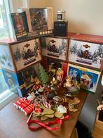 Kerstdorp, kerstballen, Lemax, Luville, Vondels jean baton, Diversen, Kerst, Ok, Ok, Ophalen of Verzenden, Zo goed als nieuw