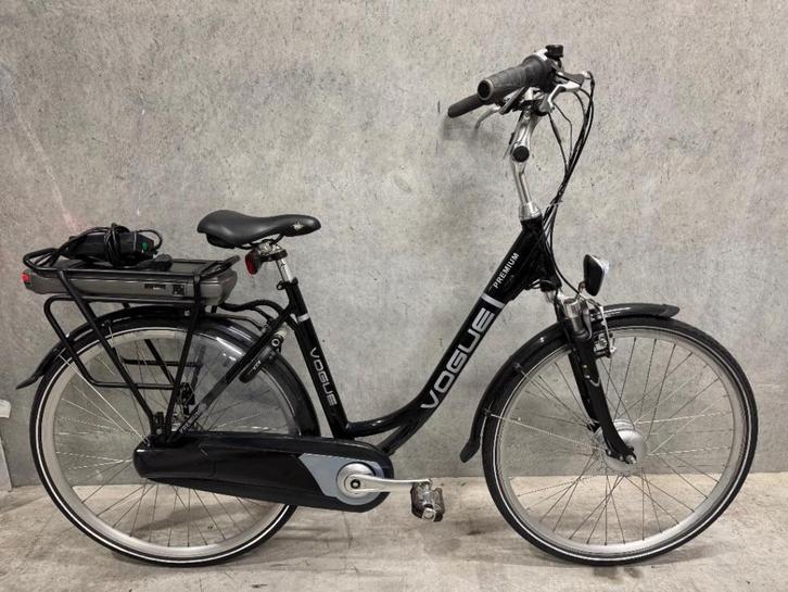 Vogue Premium elektrische fiets, Fietsen en Brommers, Elektrische fietsen, Gebruikt, Overige merken, 47 tot 51 cm, 50 km per accu of meer