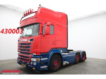 Scania R520 Dakairco Retarder ACC Leder 6X2 Euro 6 beschikbaar voor biedingen