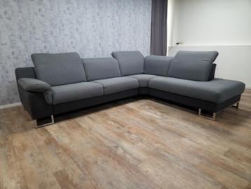 GRATIS BEZORGEN | Mooi GRIJS Hoekbank beschikbaar voor biedingen