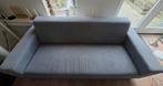 Grijze bank gratis ophalen in Velserbroek, Ophalen, Gebruikt, 75 tot 100 cm, Tweepersoons