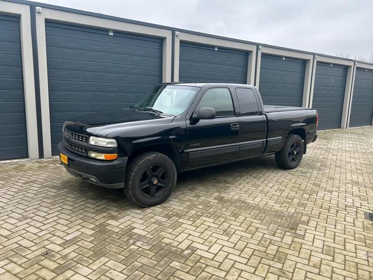 Chevrolet Silverado 25 jaar oud, Auto's, Bestelauto's, Particulier, 4x4, ABS, Airbags, Alarm, Cruise Control, Elektrische buitenspiegels