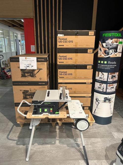 Festool Accu-Zaagtafel Actie, Doe-het-zelf en Verbouw, Gereedschap | Handgereedschap, Nieuw, Ophalen of Verzenden