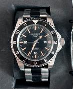 Akribos XXIV Divers Black/Steel Ø46 mm, Overige merken, Staal, Staal, Polshorloge