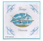 3D kaart Diverse 1  fijne vakantie, Ophalen of Verzenden, Nieuw, Overige thema's