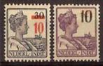 Ned-Indie NVPH nr 228/9 postfris Hulpuitgifte 1937, Postzegels en Munten, Postzegels | Nederlands-Indië en Nieuw-Guinea, Verzenden