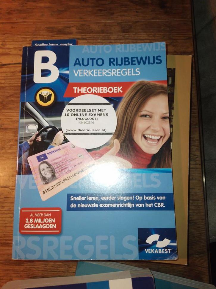 Auto rijbewijs B, Boeken, Schoolboeken, Zo goed als nieuw, Nederlands, Overige niveaus, Ophalen of Verzenden