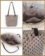 Mooie macramé tas (tote bag) met voering, nieuw, Ophalen of Verzenden, Nieuw, Beige, Overige typen