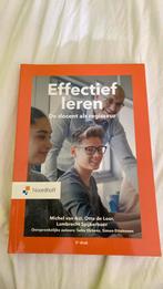 Sebo Ebbens - Effectief leren, Verzenden, Zo goed als nieuw, Sebo Ebbens; Lambrecht Spijkerboer; Michel van Ast; Simon Ett...