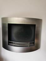 Bio ethanol openhaard ong. 75 breed en 55 hoog, Huis en Inrichting, Haarden, Ophalen, Zo goed als nieuw, Hangende haard, Gelhaard