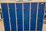 5 x 9 Blauwe Lockers met cijferslot!, Ophalen, Gebruikt, Industrieel