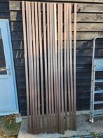 Plinten 17 stuks 244cm lang 4cm breed 1xm dik goudbruin, Doe-het-zelf en Verbouw, Hout en Planken, 25 tot 50 mm, Overige typen