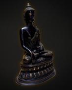 Oude Buddha in vuurverguld brons, Ophalen of Verzenden, Gebruikt