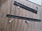 2x Jaloezieën zwart 200cm en 140 cm breed, Ophalen, Gebruikt, Zwart, 150 tot 200 cm